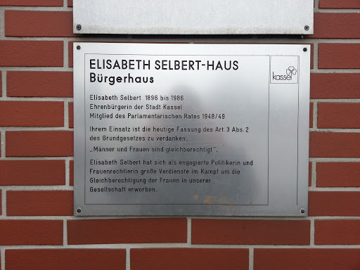 Elisabeth Selbert Haus Portal In Niederzwehren Hesse Germany