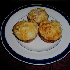 Ham Cheese and Pineapple Muffins