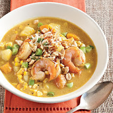 Curried Shrimp-and-Corn Chowder