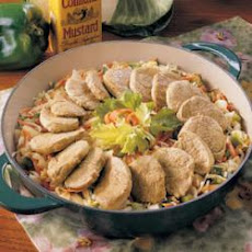 Pork Slaw Skillet