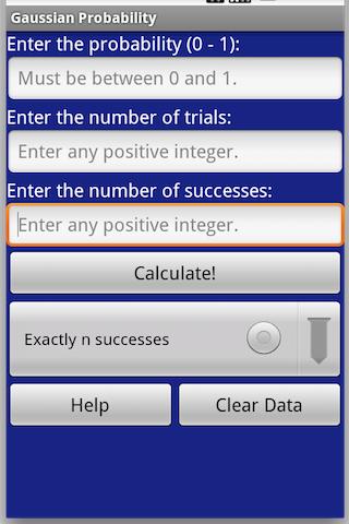 Gaussian Probability