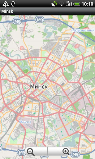 Minsk Street Map