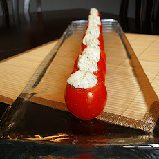 Goat Cheese Stuffed Tomatoes