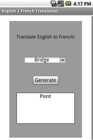English 2 French Translator