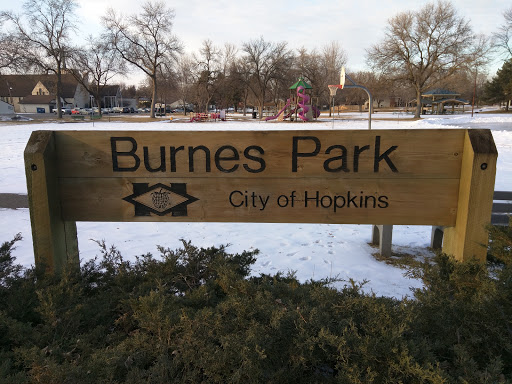 Burnes Park Sign