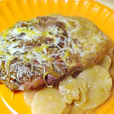 Cheesy Pork Chop Casserole