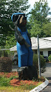 Black Bear Auto Bear Statue