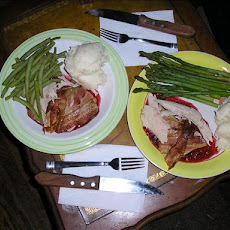 Roasted Wild Turkey W/ Raspberry Sauce
