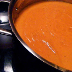 Roasted Red Pepper Coconut Soup