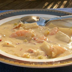 Chipotle Shrimp and Corn Chowder