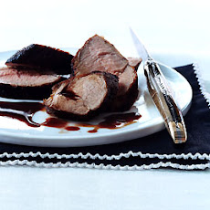 Pork Tenderloin with Pomegranate Sauce