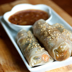Baked spring rolls