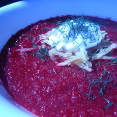 Roasted Beet Borscht Borsch