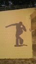 中山公園馬賽克壁畫-擲鉛球