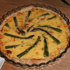 Asparagus Brie Quiche