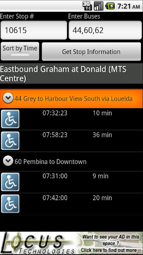 Winnipeg Transit Schedule Tool