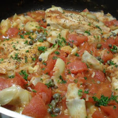 Easy Artichoke Chicken