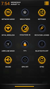 How to get CM11/10.2Theme Radiant Orange 1.10 unlimited apk for android