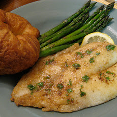 Sesame-Baked Orange Roughy