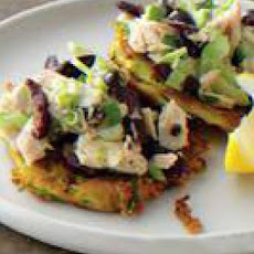 Zucchini Fritters with Tuna
