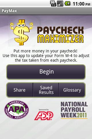 【免費財經App】Paycheck Maximizer-APP點子