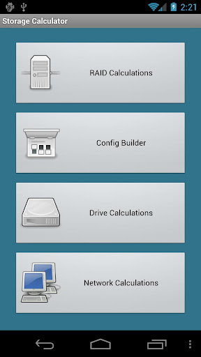 Storage Calculator