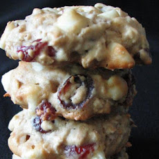 Orange Cranberry Oatmeal Cookies