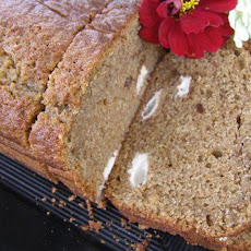 Healthy Cinnamon Cream Cheese Swirl Bread (Whole Wheat)