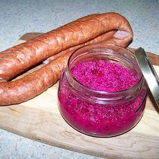 Beets with Horseradish or Polish 