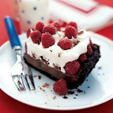 Black-Bottom Raspberry Cream Pie