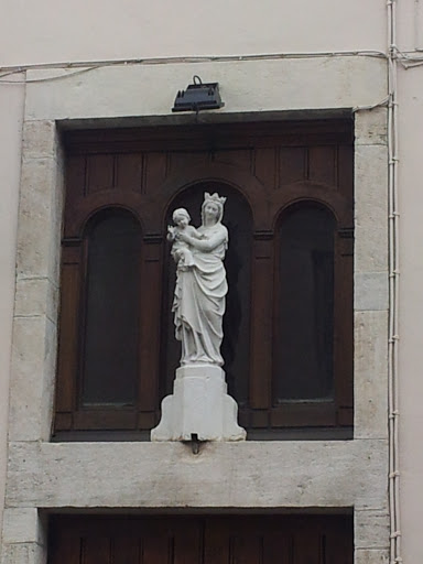 Vierge du collège Saint-Denis, Croix-rousse, Lyon