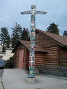 Totem at Okanagan Mission
