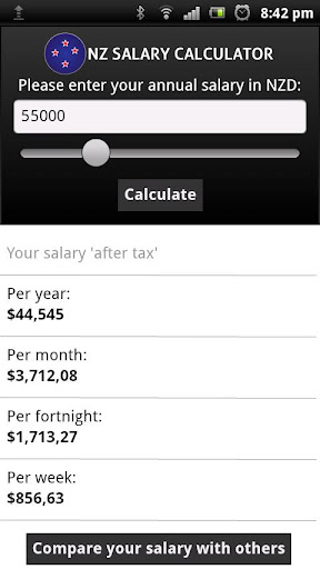 【免費財經App】New Zealand Salary Calculator-APP點子