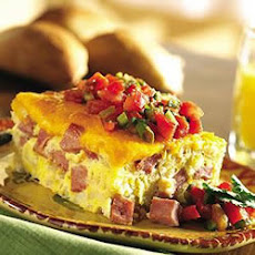 Ham and Cheese Baked Frittata