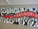 Singapore First World Mural