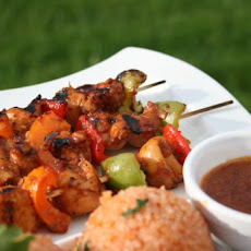 Iron Springs Honey-Chipotle Glazed Chicken Skewers