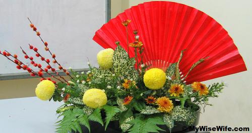 Floral arrangement theme - Chinese New Year Floral arrangement theme - Chinese New Year