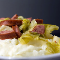 New Years Cabbage and Kielbasa
