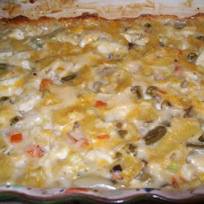 Rosalie's Chicken Pasta Casserole - OAMC