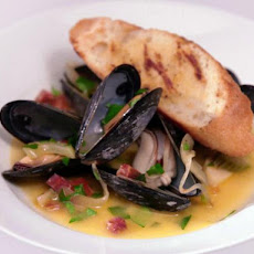Mussels with Chorizo and Fennel