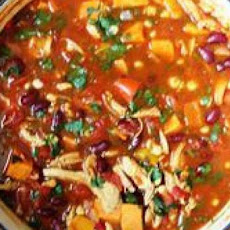 Spicy Chicken and Sweet Potato Stew