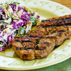 Greek-Seasoned Grilled Pork Chops with Lemon and Oregano