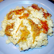 Puffed Cauliflower Cheese