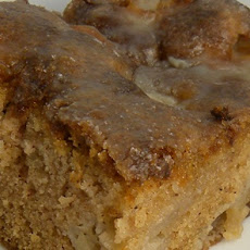 Apple Cake with Caramel Topping
