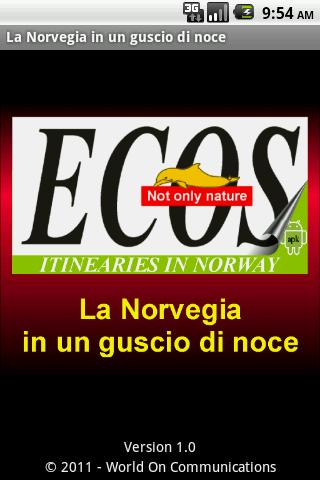 La Norvegia in guscio di noce