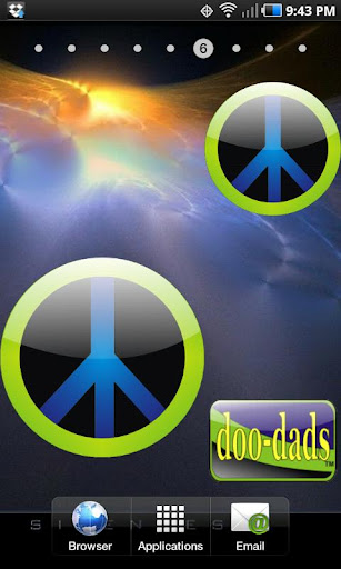 Peace doo-dad