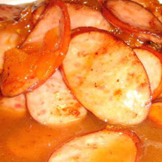 Apricot Kielbasa Slices