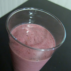 Flax Berry Smoothie (W/Spinach - Shhh,they Won't Know!)