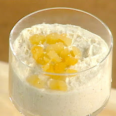 Apricot and Date Frozen Mousse with Fleur de Sel