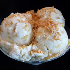 Caramelized Pineapple Ice Cream